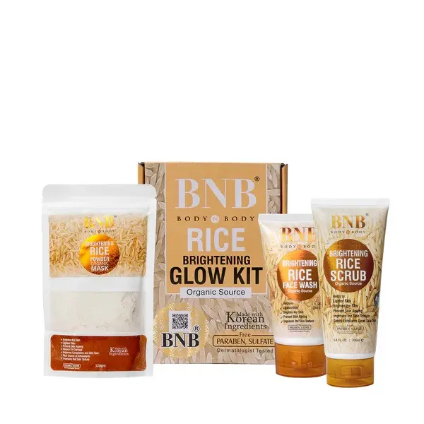Rice Extract Facial Kit For Bright & Glowing Skin