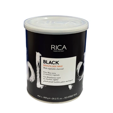 Rica Black Charcoal Brazilian Wax 800ml