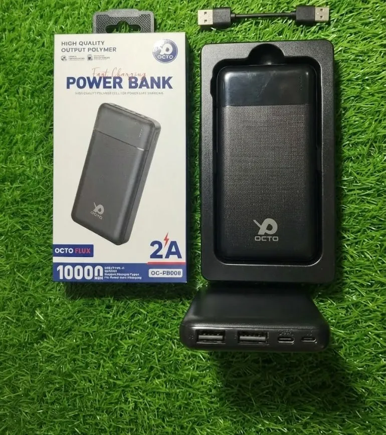 OCTO Flux 10000mAh Power Bank (Model: OC-PB008)